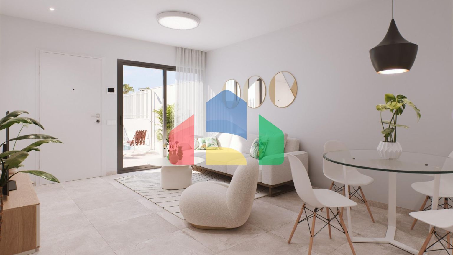 Современные виллы новой постройки с возможностью установки частного бассейна в Пилар-де-ла-Орадада