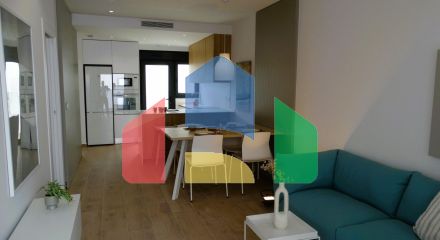 Новые бунгало с солярием или садом в Пилар-де-ла-Орадада