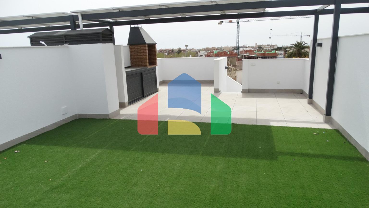 Новые бунгало с солярием или садом в Пилар-де-ла-Орадада