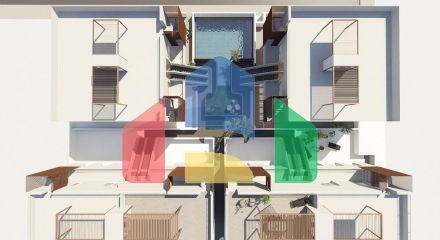 Новые бунгало с бассейном в Пилар-де-ла-Орадада — Коста Бланка Юг