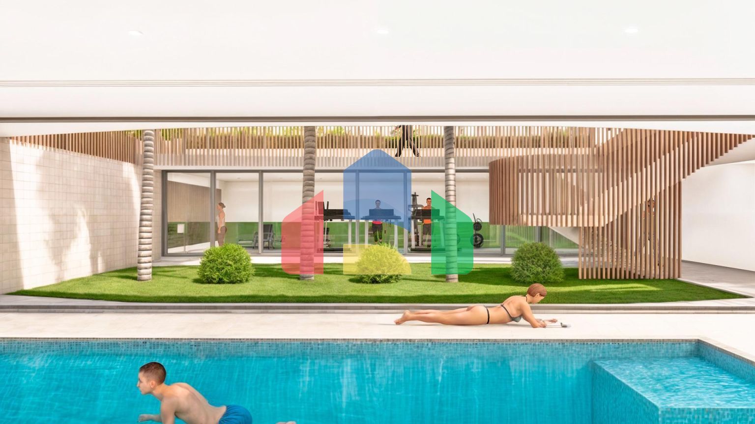 Роскошные туристические апартаменты в 150 метрах от пляжа Лас Хигерикас — Торре де ла Орадада