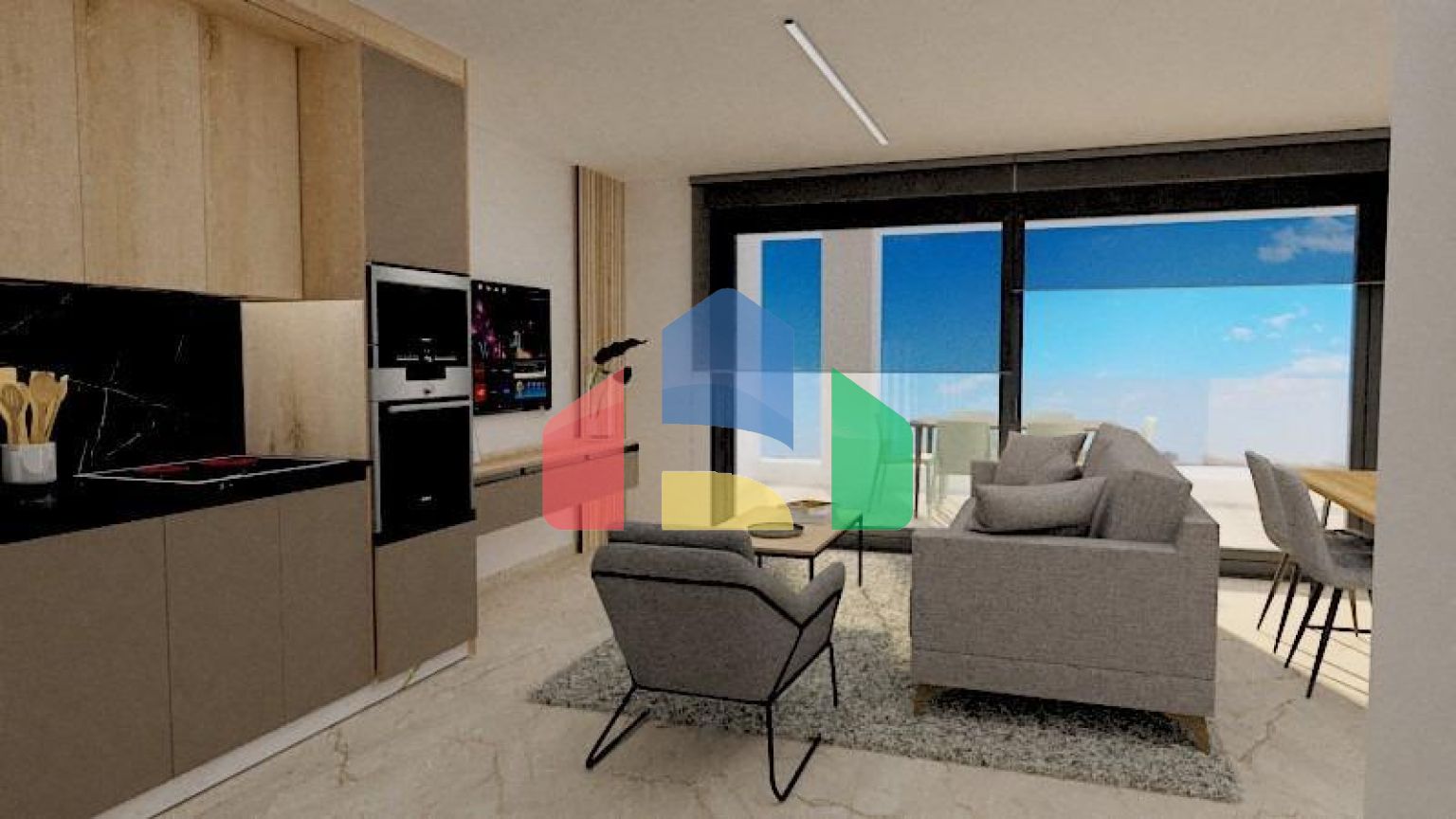 Роскошные туристические апартаменты в 150 метрах от пляжа Лас Хигерикас — Торре де ла Орадада