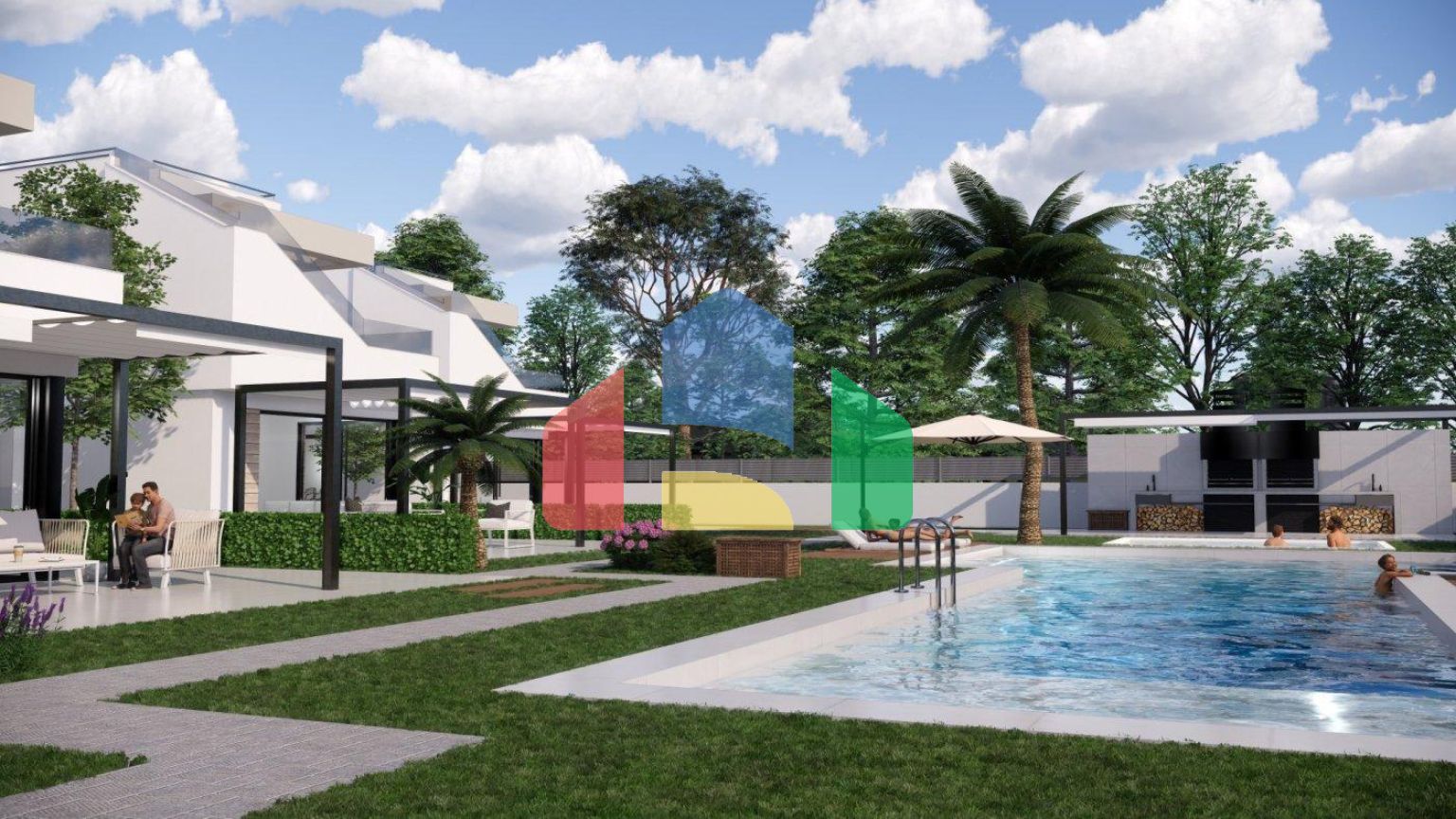 НОВЫЕ ВИЛЛЫ В ПИЛАР-ДЕ-ЛА-ОРАДАДА НА ПОЛЕ ДЛЯ ГОЛЬФА