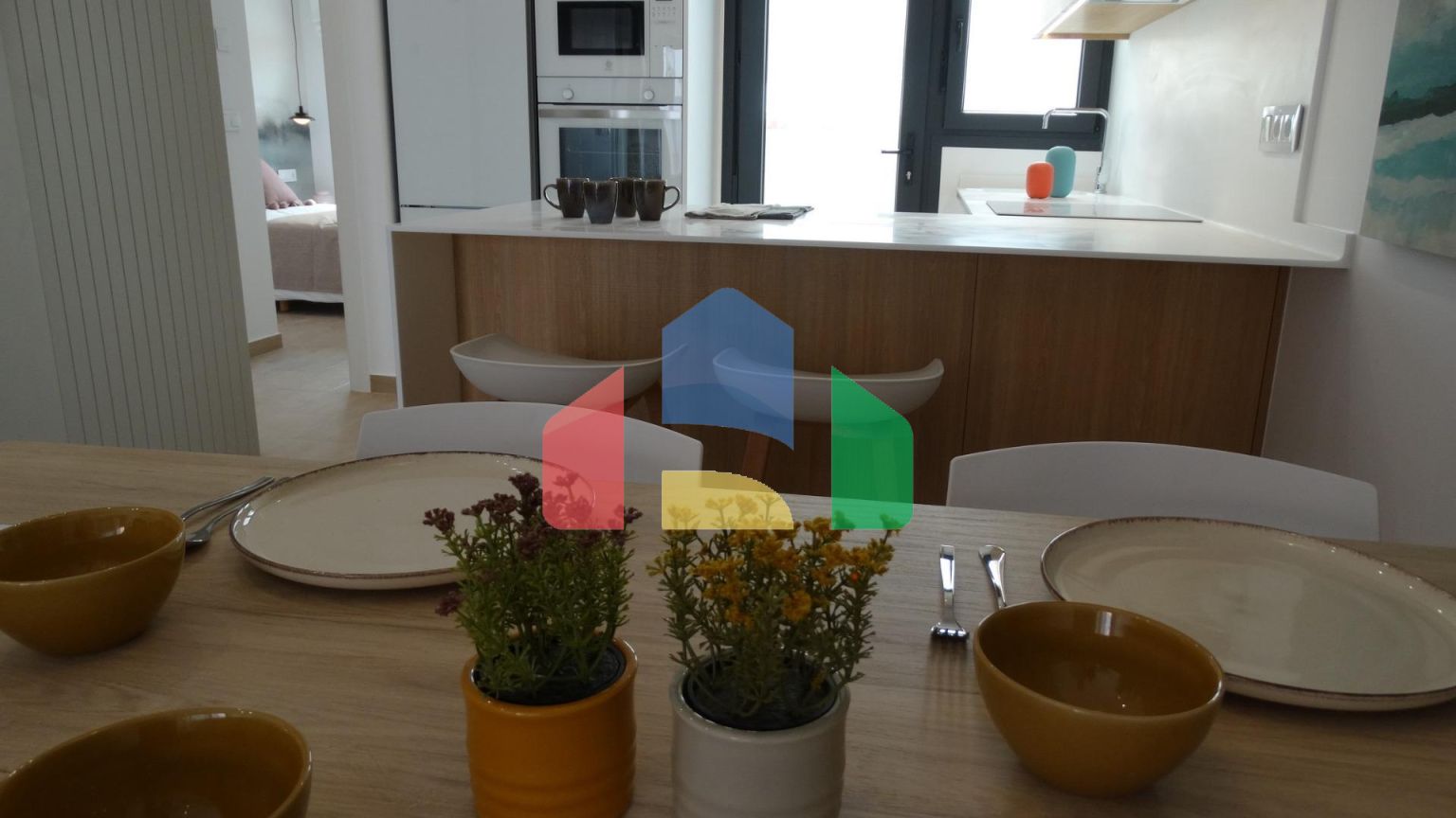 Новые бунгало с солярием или садом в Пилар-де-ла-Орадада