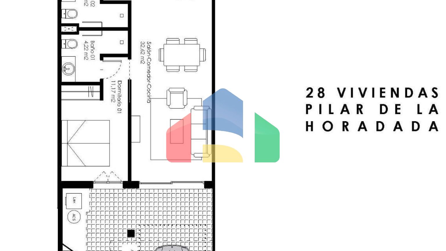 Новые бунгало с солярием или садом в Пилар-де-ла-Орадада