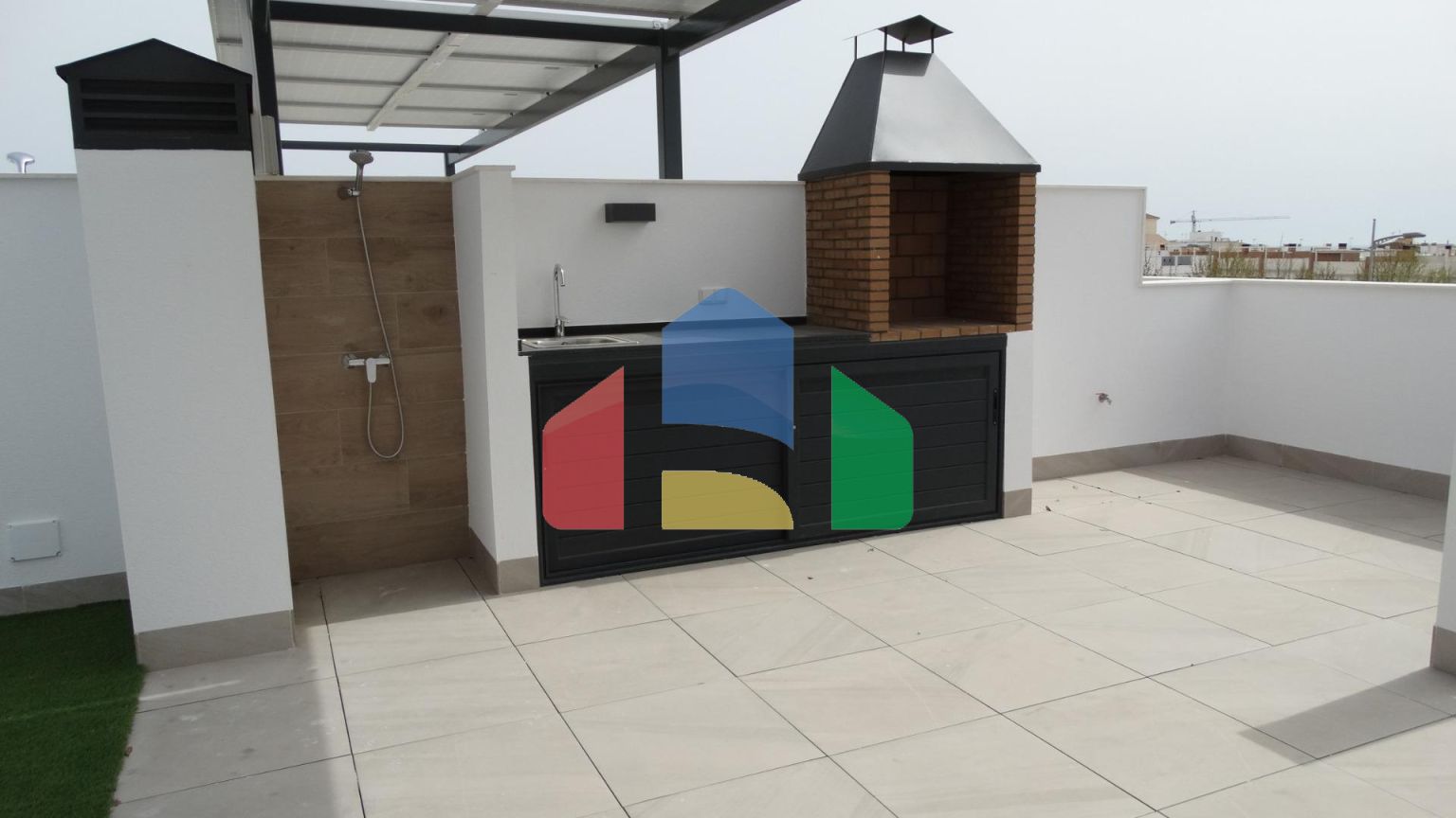 Новые бунгало с солярием или садом в Пилар-де-ла-Орадада