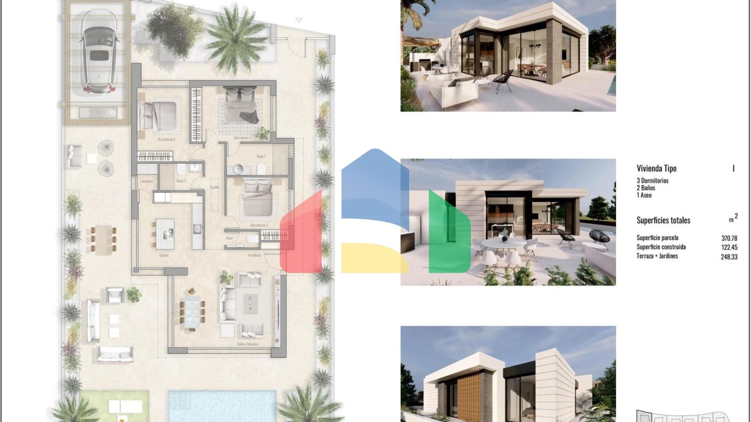 НОВЫЕ ВИЛЛЫ В ПИЛАР-ДЕ-ЛА-ОРАДАДА НА ПОЛЕ ДЛЯ ГОЛЬФА