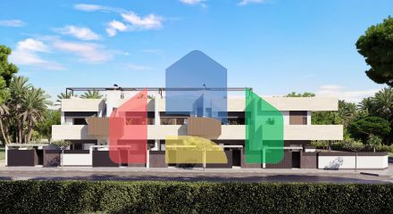 Бутик-комплекс новых домов с частными бассейнами в Пилар-де-ла-Орадада