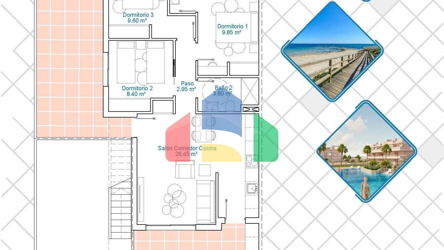 Эксклюзивный новый комплекс в Пилар-де-ла-Орадада, Коста-Бланка, Испания