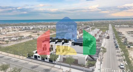 Экологичные таунхаусы в новом строительстве в Пилар-де-ла-Орадада, Коста-Бланка
