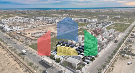 Экологичные таунхаусы в новом строительстве в Пилар-де-ла-Орадада, Коста-Бланка