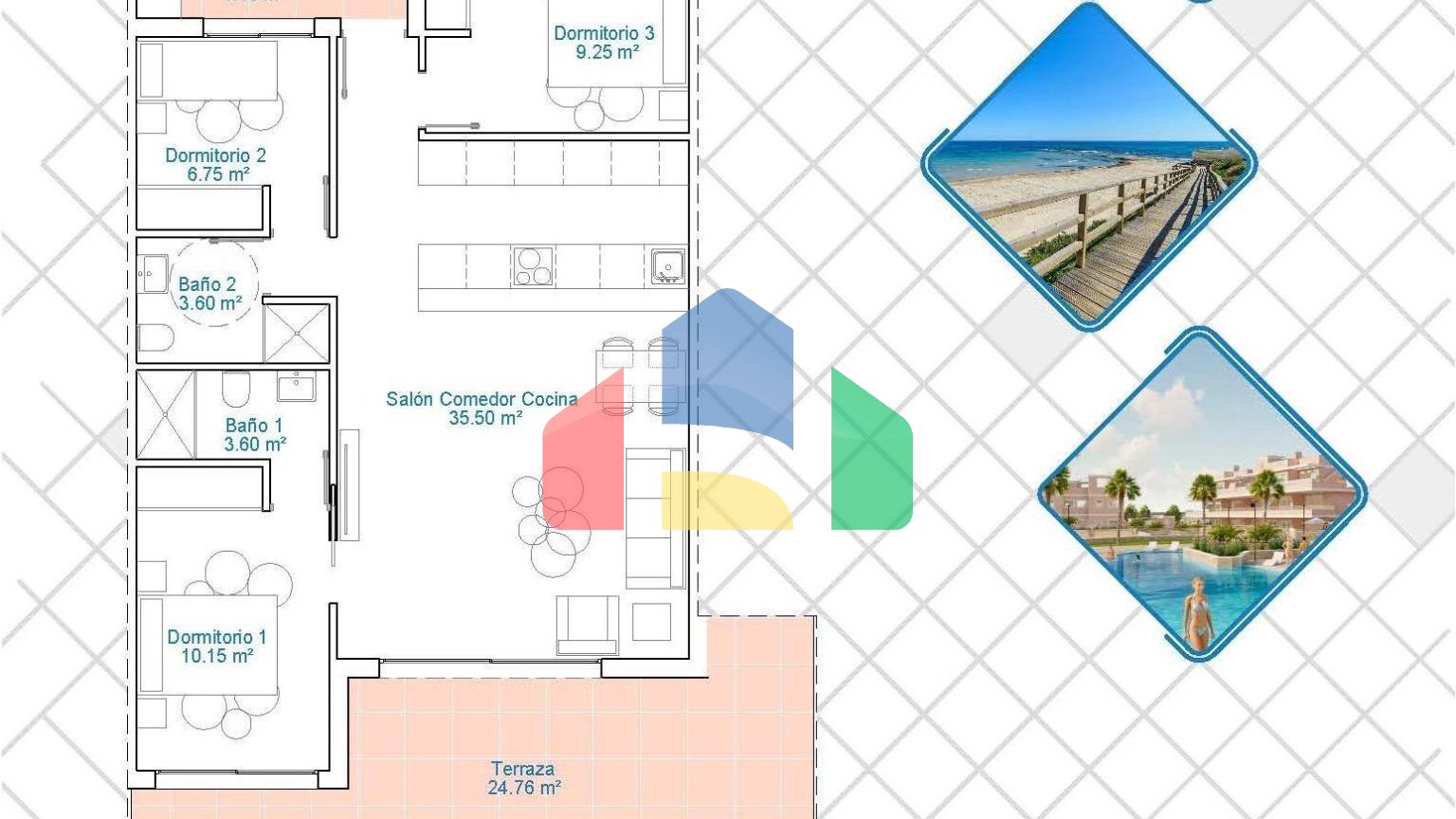 Эксклюзивный новый комплекс в Пилар-де-ла-Орадада, Коста-Бланка, Испания