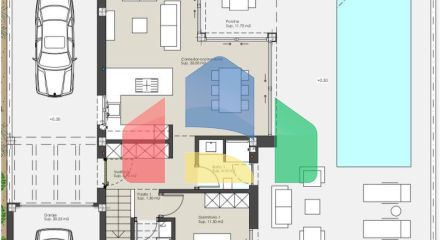 Комплекс из 10 вилл в Пилар де ла Орадада с видом на море, всего в 100 метрах от пляжа