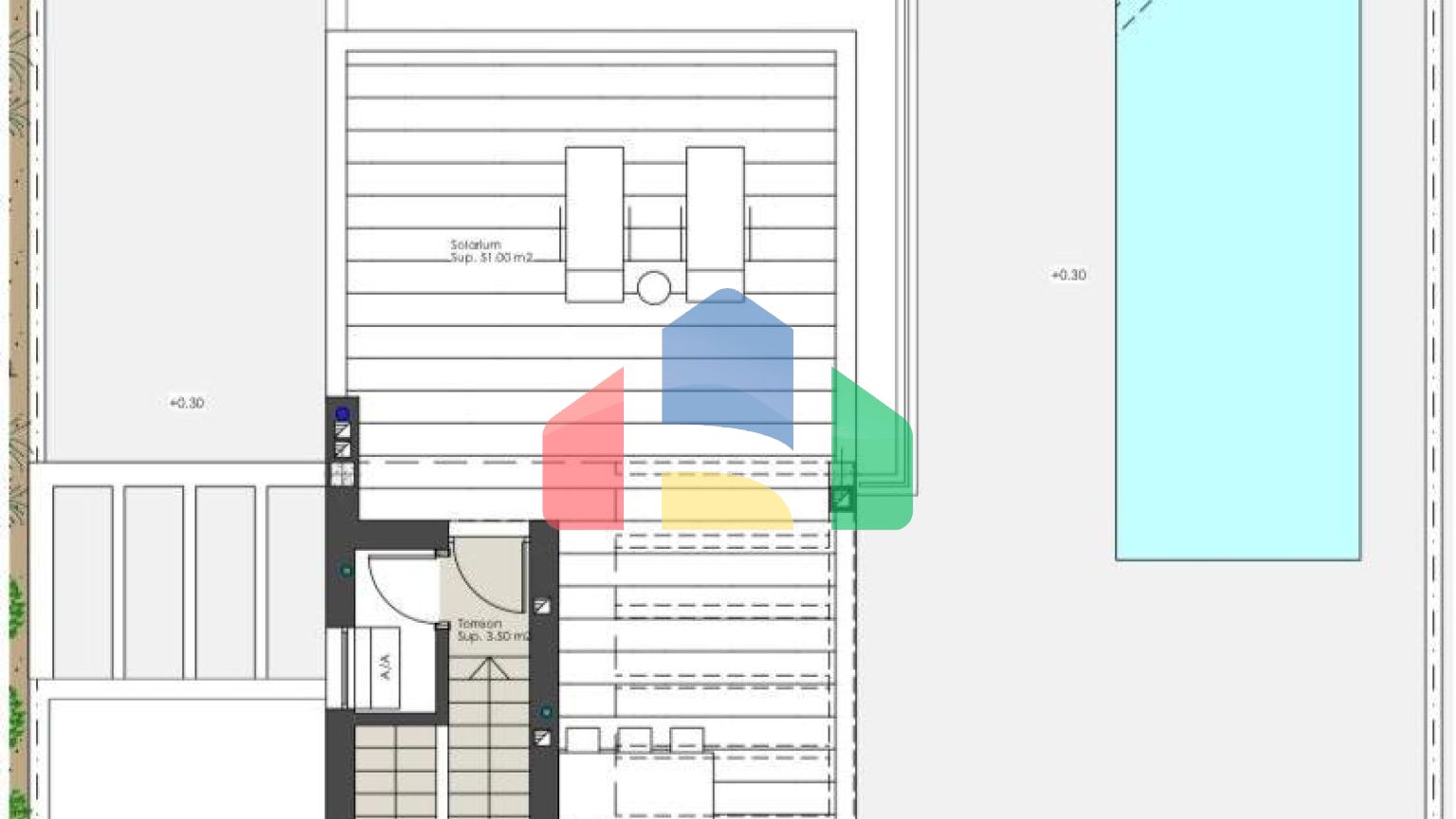 Комплекс из 10 вилл в Пилар де ла Орадада с видом на море, всего в 100 метрах от пляжа