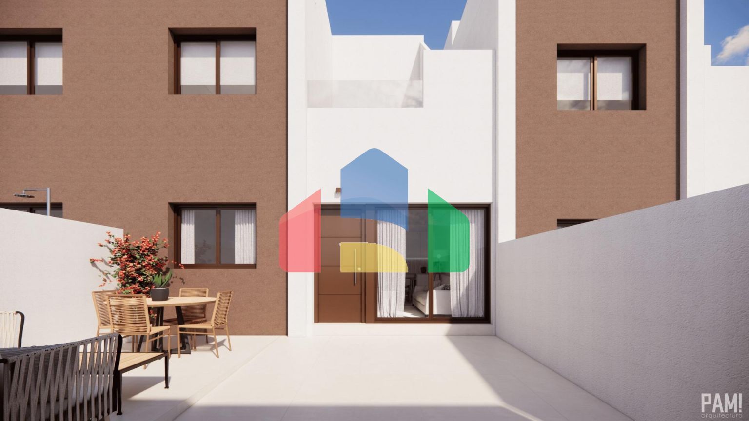 Современные виллы новой постройки с возможностью установки частного бассейна в Пилар-де-ла-Орадада