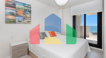 АПАРТАМЕНТЫ С ВИДОМ НА МОРЕ В MIL PALMERAS! 2 СПАЛЬНИ. 2 ВАННЫЕ КОМНАТЫ. ГАРАЖ+КЛАДОВКА.