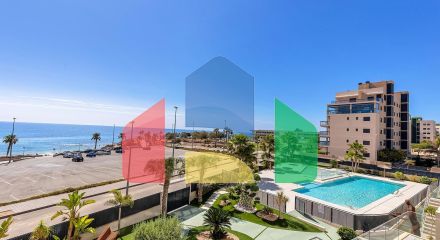 АПАРТАМЕНТЫ С ВИДОМ НА МОРЕ В MIL PALMERAS! 2 СПАЛЬНИ. 2 ВАННЫЕ КОМНАТЫ. ГАРАЖ+КЛАДОВКА.