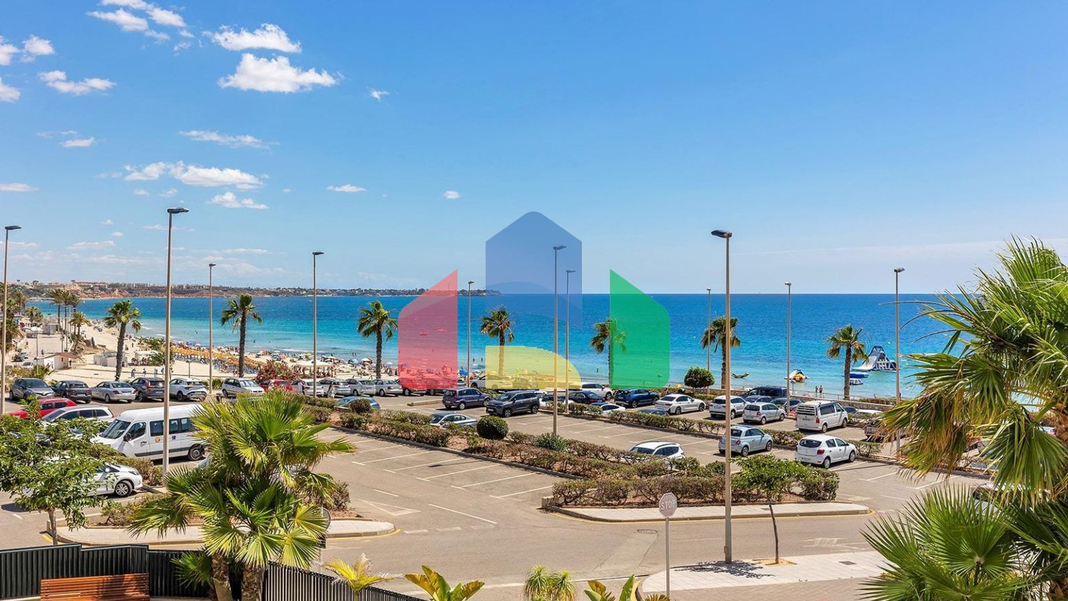 АПАРТАМЕНТЫ С ВИДОМ НА МОРЕ В MIL PALMERAS! 2 СПАЛЬНИ. 2 ВАННЫЕ КОМНАТЫ. ГАРАЖ+КЛАДОВКА.