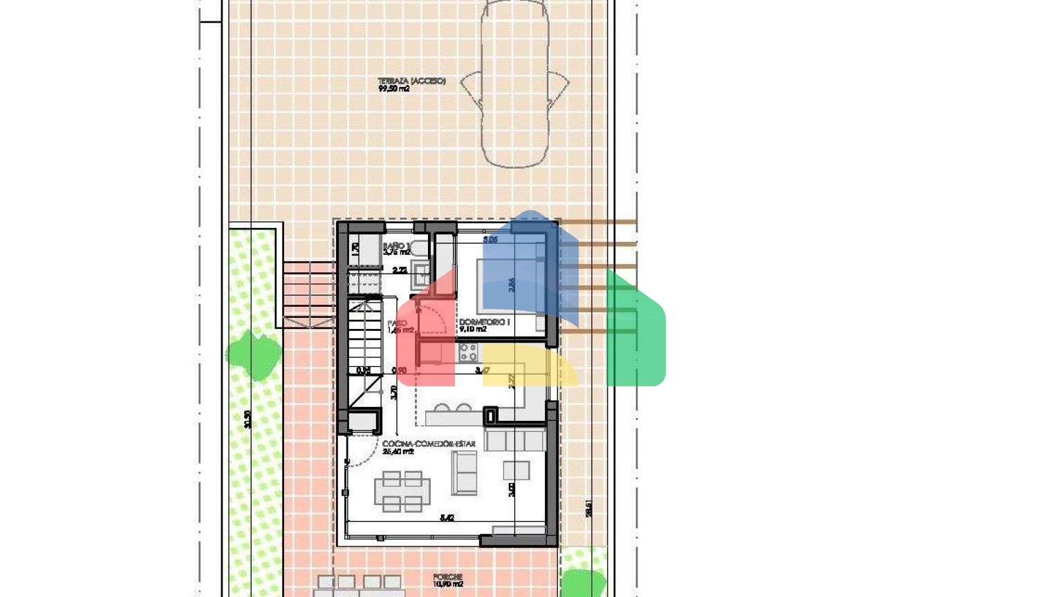 НОВЫЕ ВИЛЛЫ В ПИЛАР-ДЕ-ЛА-ОРАДАДА НА ПОЛЕ ДЛЯ ГОЛЬФА
