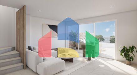 Новые дома в Пилар-де-ла-Орадада с частным бассейном