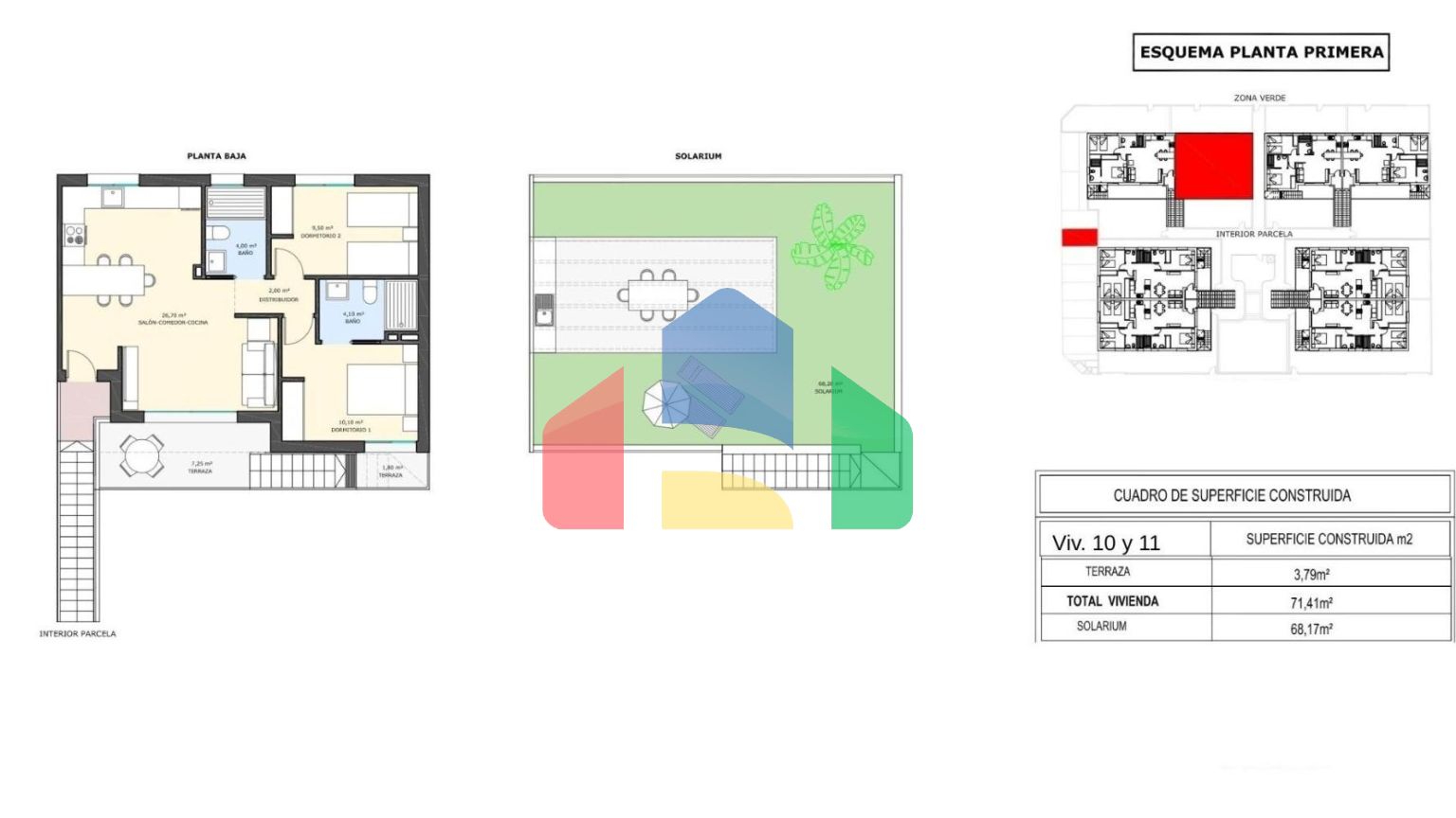 Новые бунгало с бассейном в Пилар-де-ла-Орадада — Коста Бланка Юг