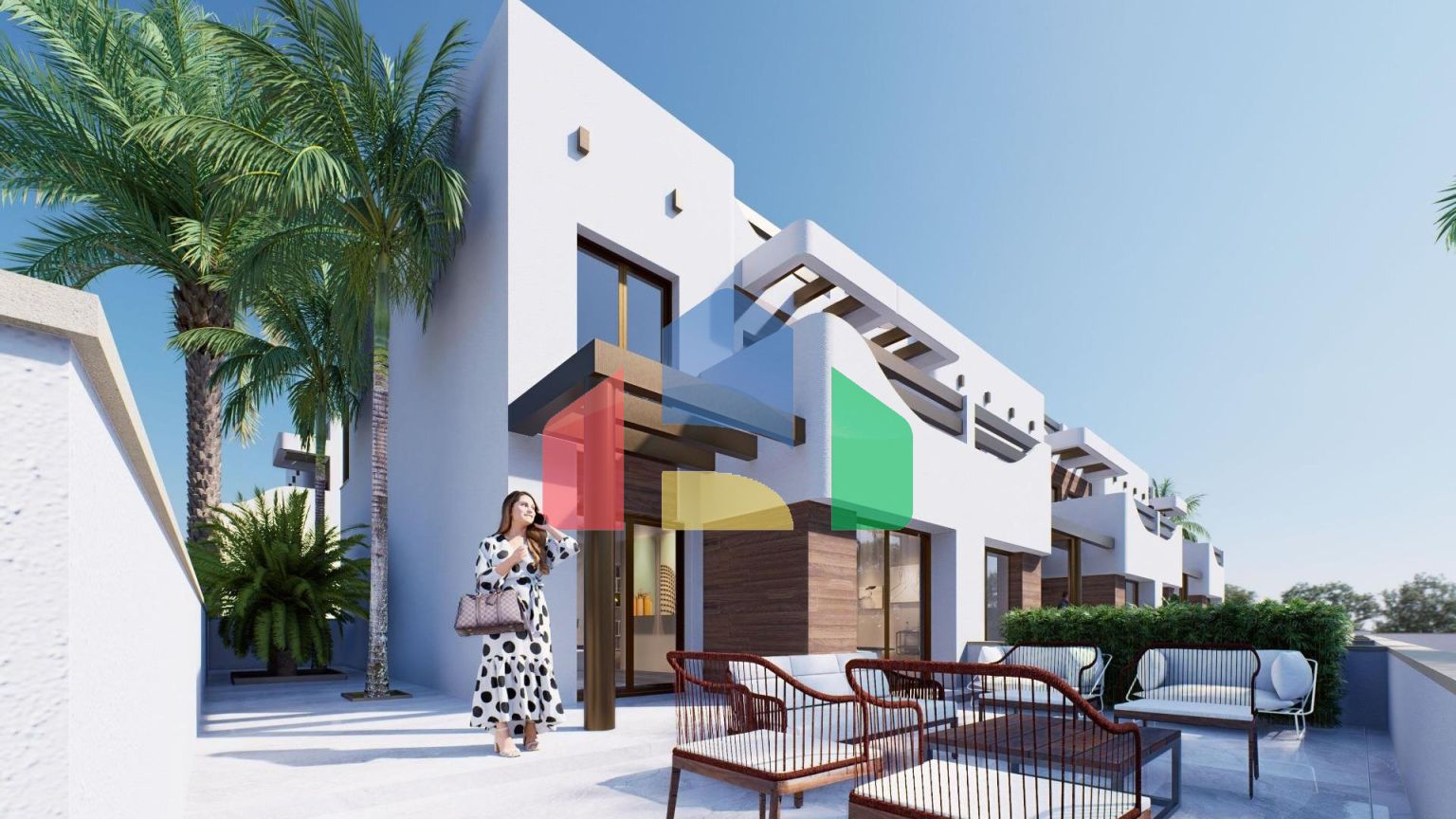 Эксклюзивный бунгало в Эль Мохон, Пилар-де-ла-Орадада – всего в 100 метрах от пляжа