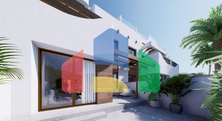 Эксклюзивный бунгало в Эль Мохон, Пилар-де-ла-Орадада – всего в 100 метрах от пляжа