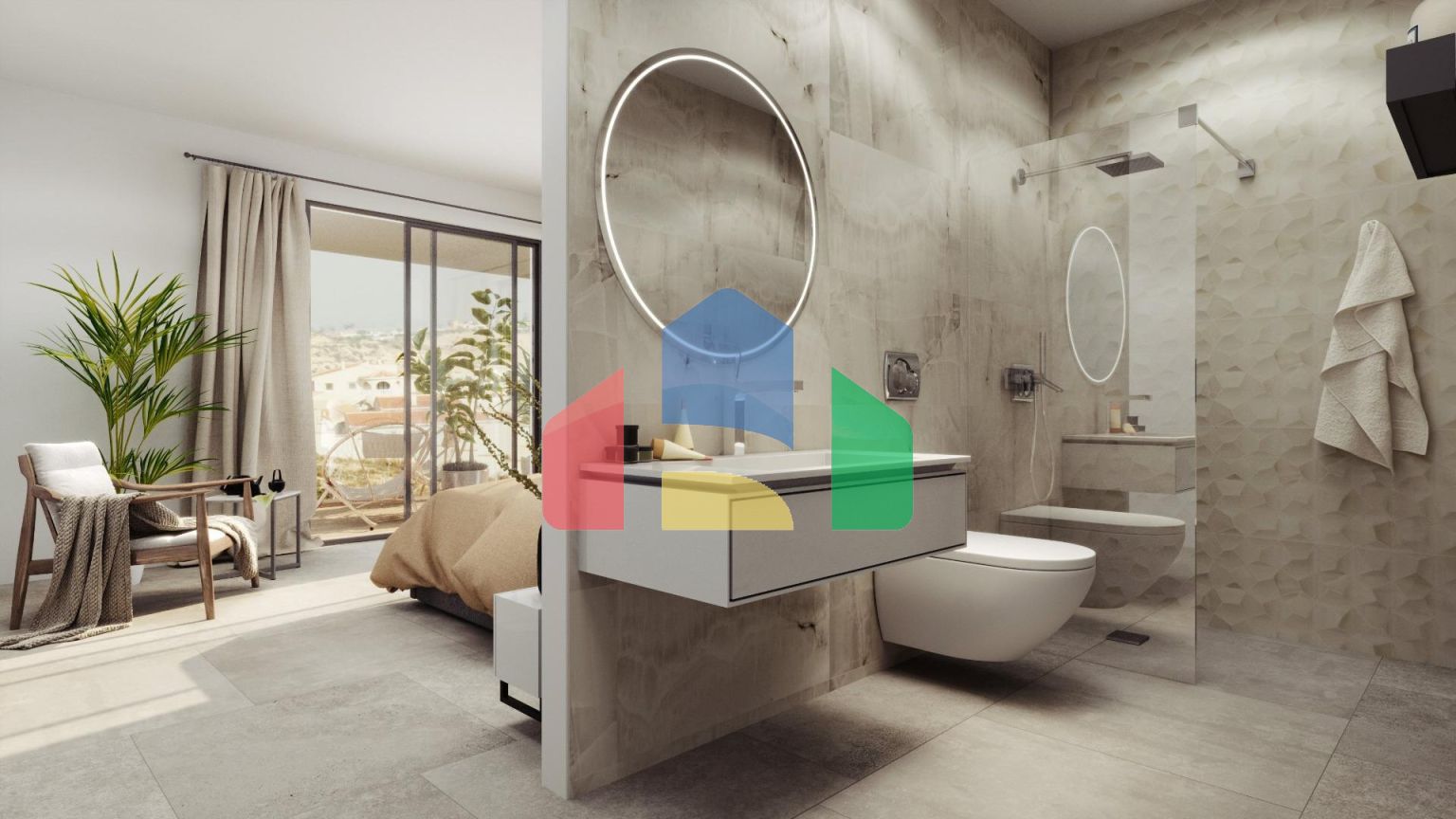 Новые виллы с видом на гольф-поле в Сьюдад-Кесада