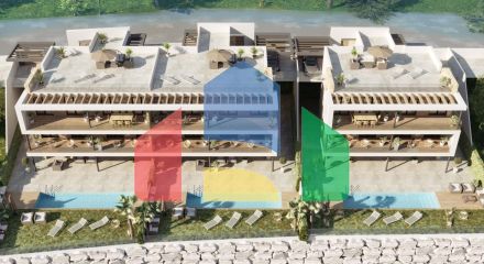 Новые виллы с видом на гольф-поле в Сьюдад-Кесада