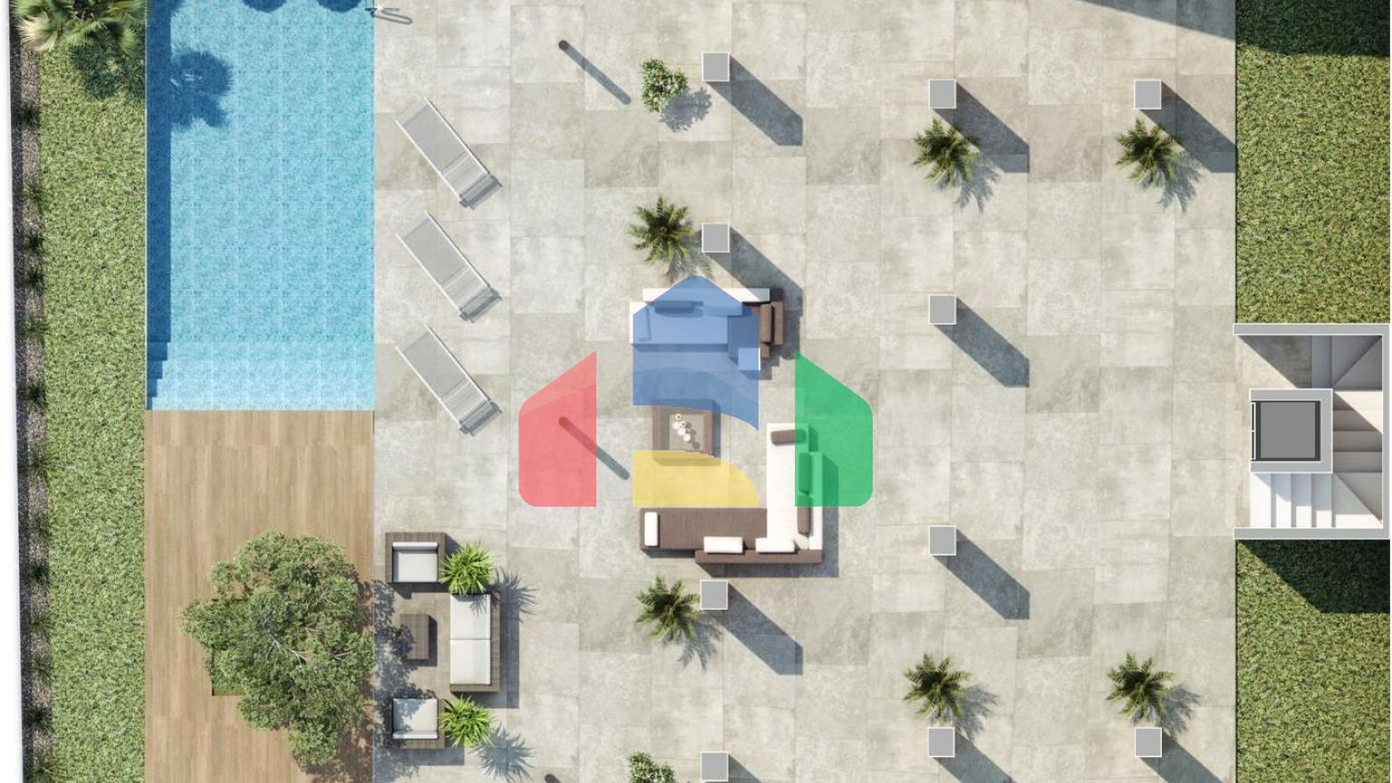 Новые виллы с видом на гольф-поле в Сьюдад-Кесада