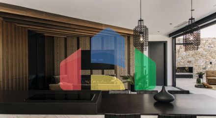 Design villa with a total area of ​​250 square meters with views of Guardamar and the sea.