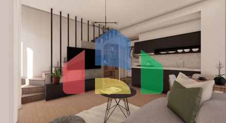 Продажа - Двухуровневая квартира 62 m² в Афинах