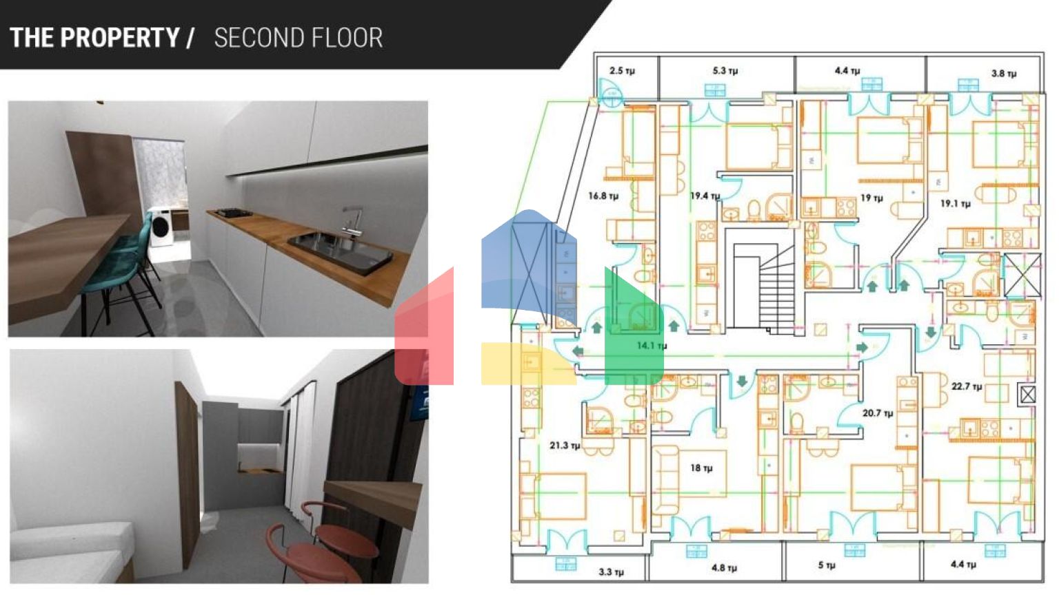 Продаж - Квартира 30 m² в Афінах