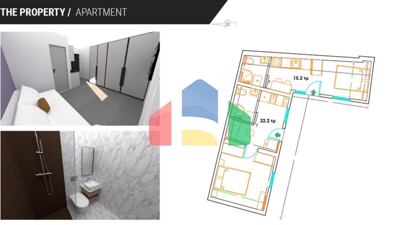 Продаж - Квартира 30 m² в Афінах