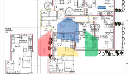 Продажа - Двухуровневая квартира 62 m² в Афинах