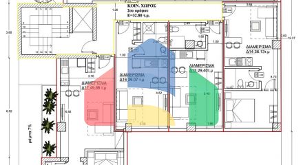 Продаж - Квартира 53 m² в Афінах