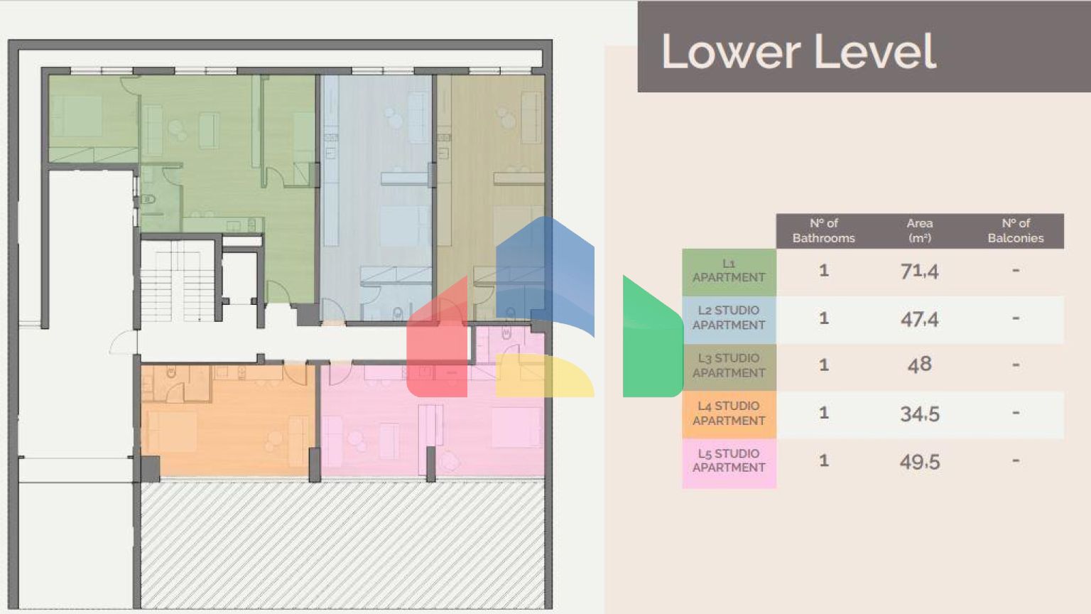 Продаж - Квартира 34 m² в Афінах