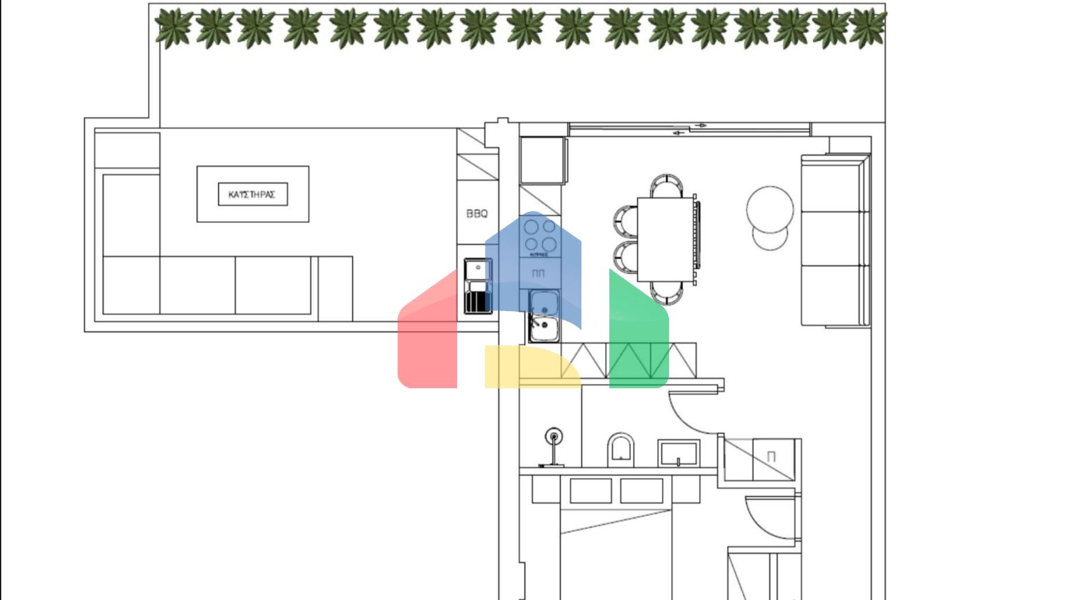 Продаж - Квартира 32 m² в Афінах