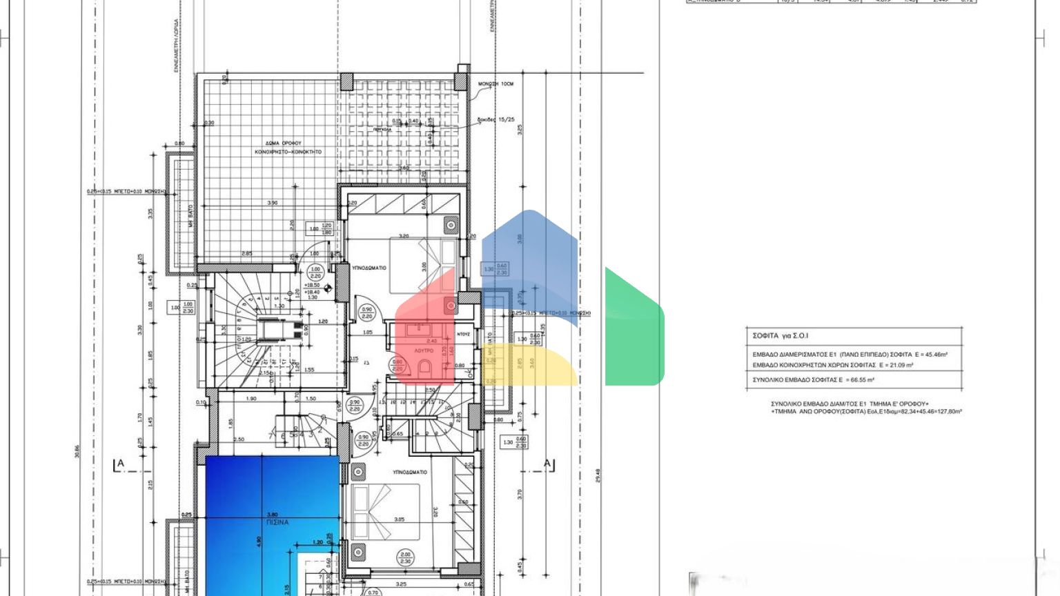 Продаж - Таунхаус 127 m² в Афінах