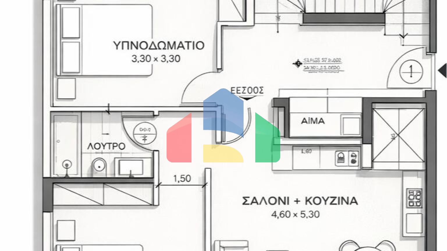Продаж - Квартира 71 m² в Афінах