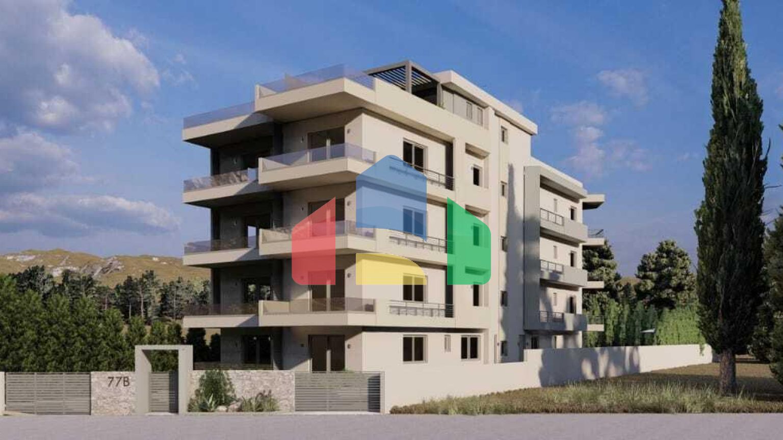 Продажа - Квартира 55 m² в Лутраки