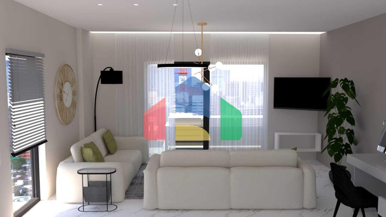 Продажа - Квартира 57 m² в Лутраки