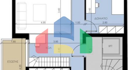 Продажа - Двухуровневая квартира 140 m² в Салониках