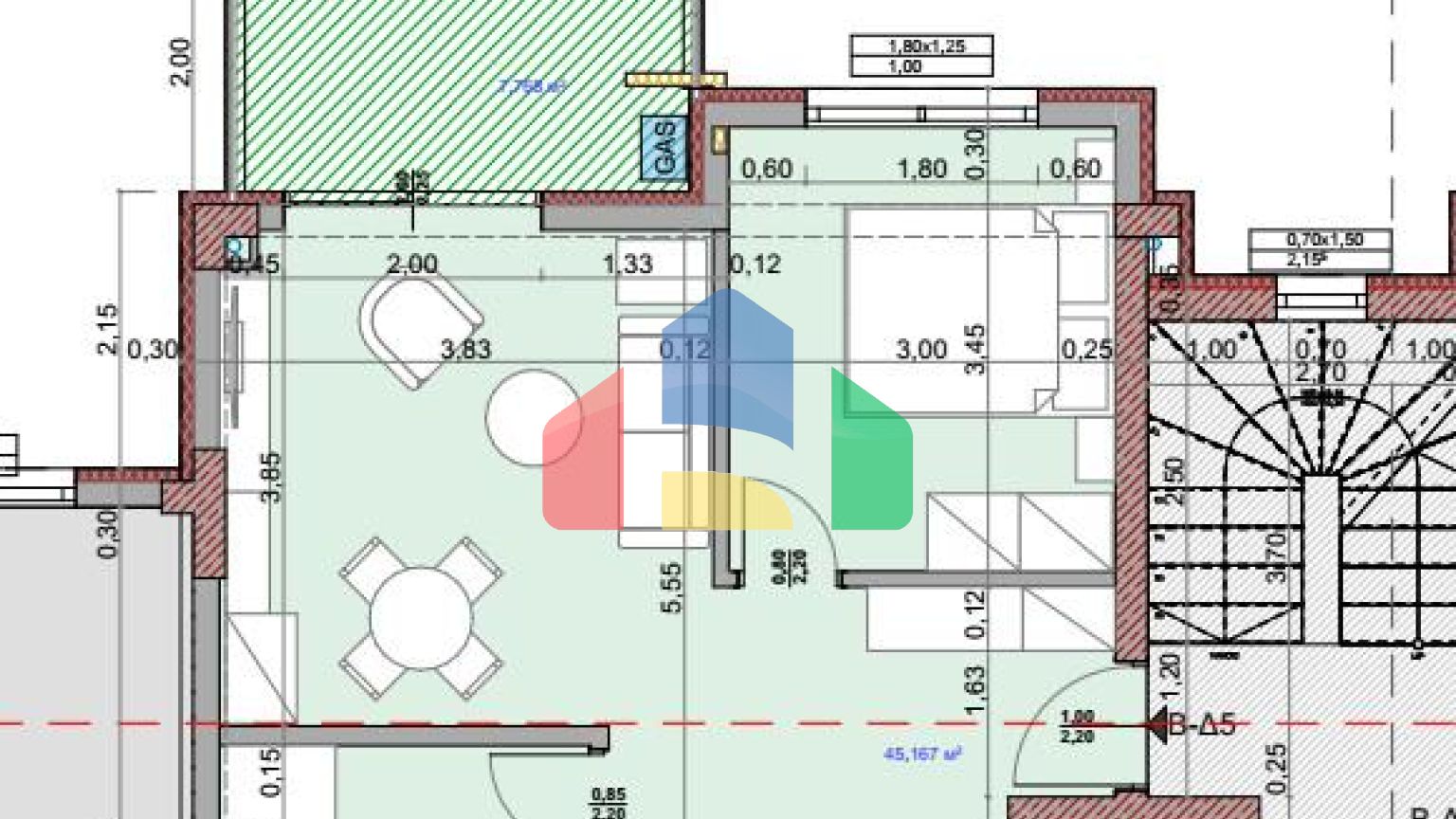 Продаж - Квартира 54 m² в Салоніках
