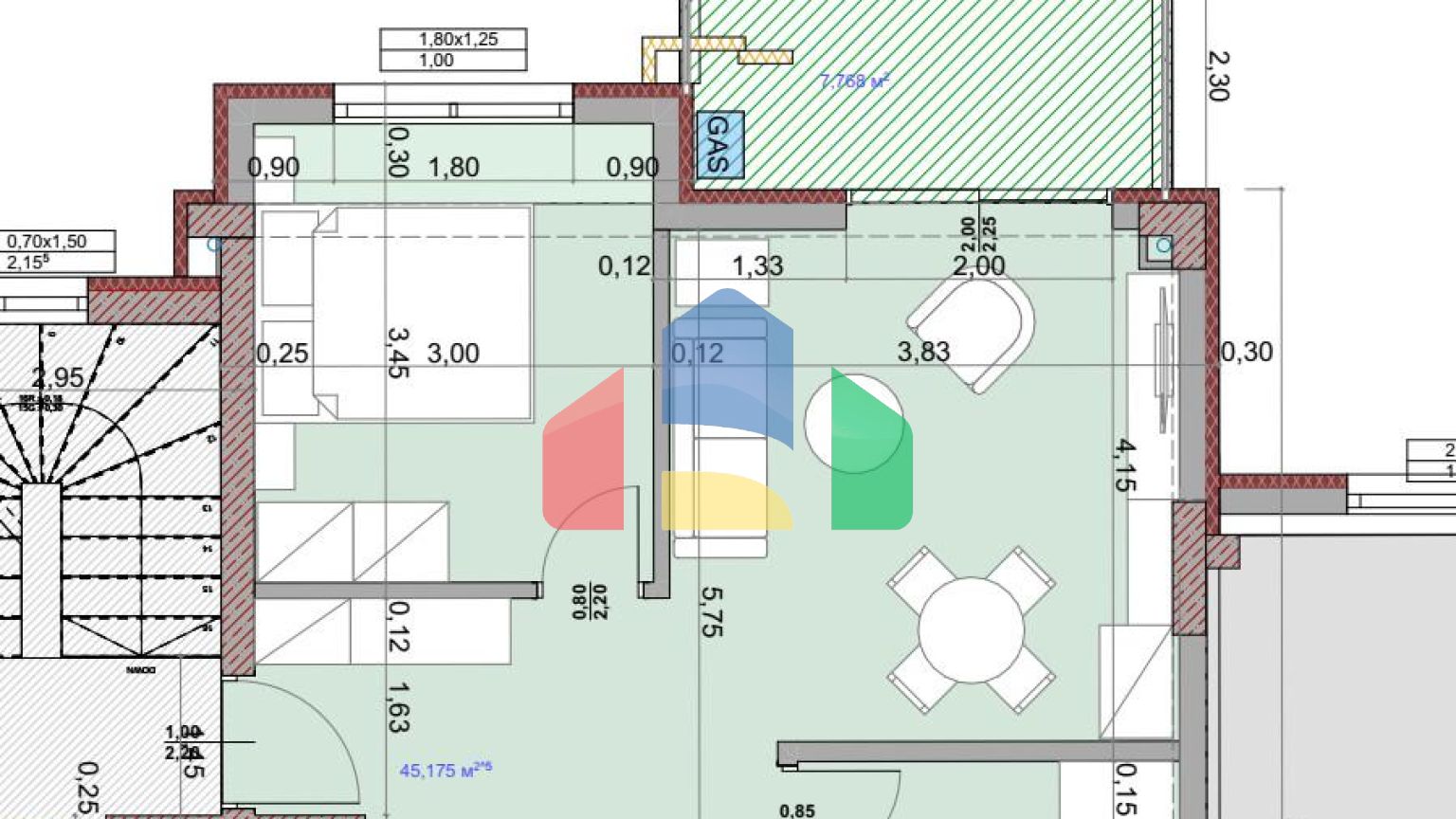 Продаж - Квартира 54 m² в Салоніках