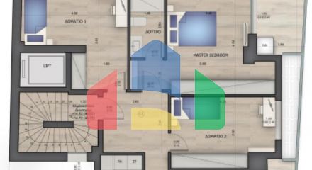 Продажа - Двухуровневая квартира 205 m² в Салониках