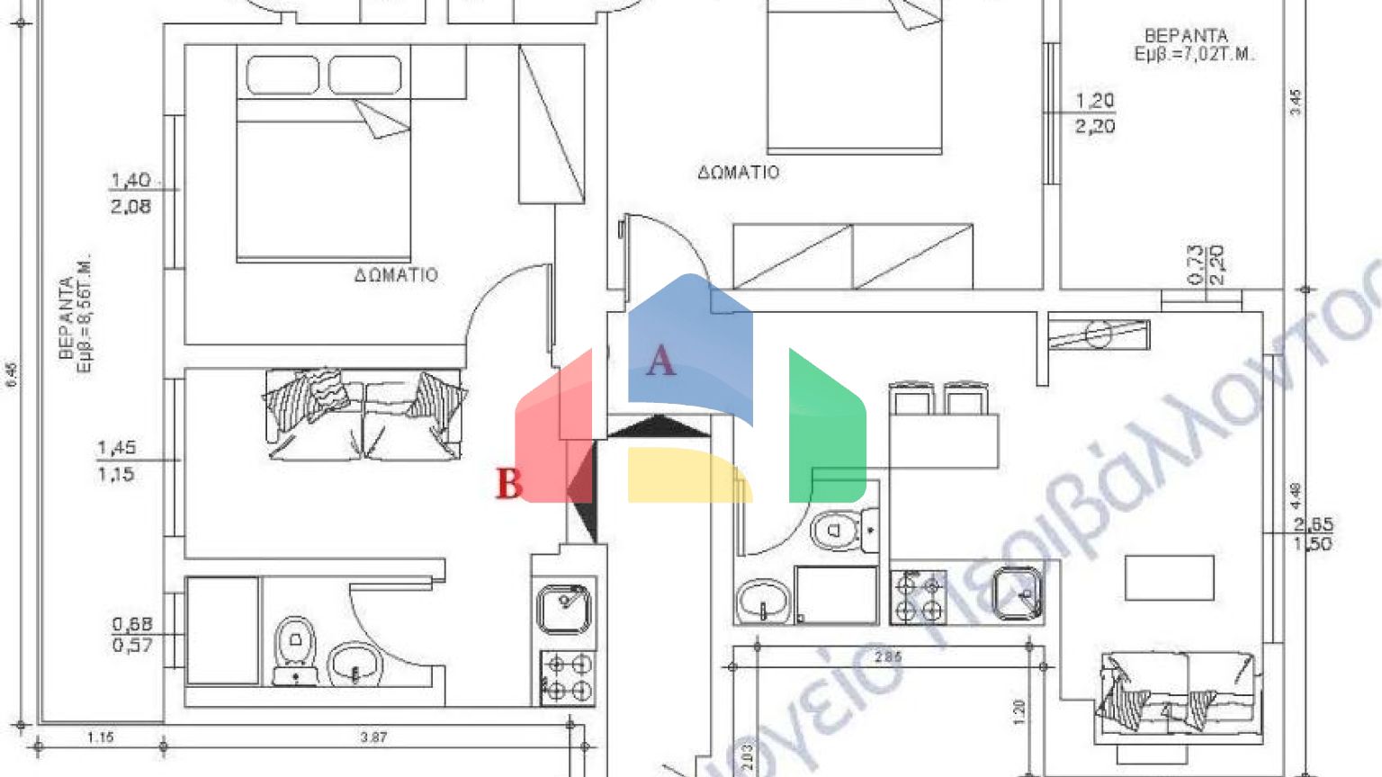 Продажа - Квартира 80 m² в Салониках