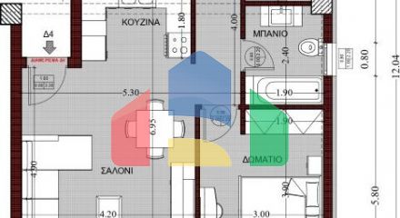 Продаж - Квартира 96 m² в Салоніках