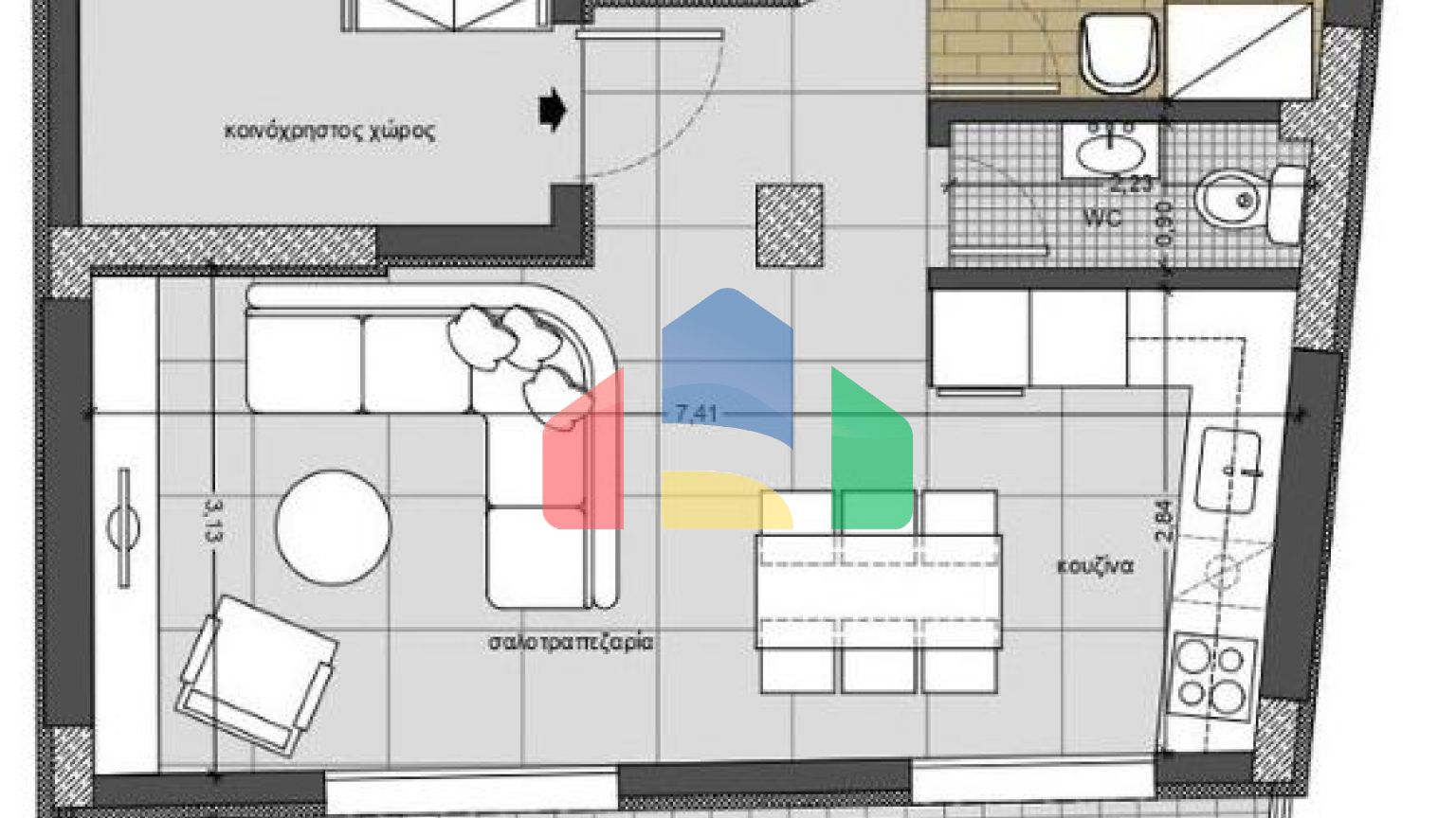 Продажа - Таунхаус 127 m² в Салониках