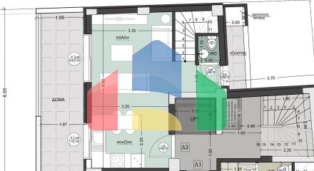 Продажа - Двухуровневая квартира 105 m² в Салониках